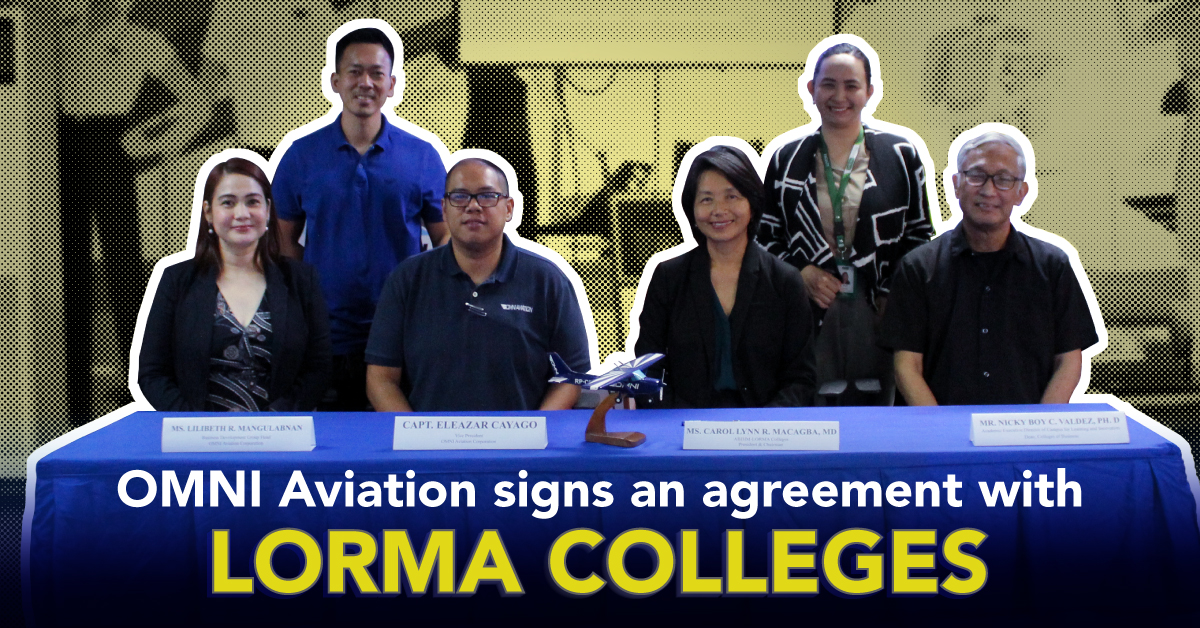 OMNI Aviation signs an agreement with Lorma Colleges | OMNI Aviation